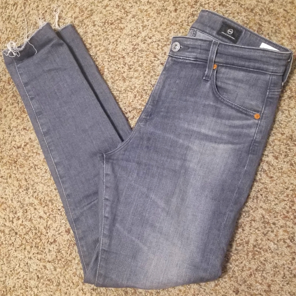Ag Adriano Goldschmied Farrah Skinny Ankle Jean's Size 27R